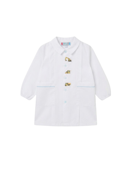 Boy smock for asylum by Andy&Gio' 90309B White
