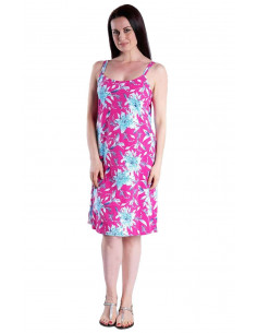 Woman thin straps cotton jersey sundress Aertre 373/35