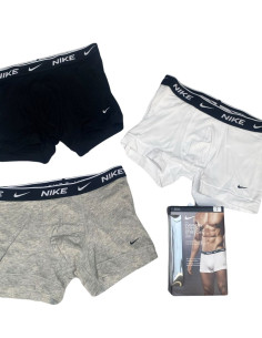Set 3 boxer uomo in cotone elasticizzato Nike KE1008-BNG
