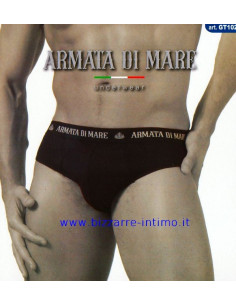 Gruppo di 2 slip uomo in cotone elasticizzato vita bassa con logo nell'elastico. 2