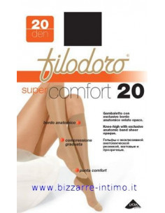 Group 3 pairs knee-highs Filodoro art Super Comfort 20