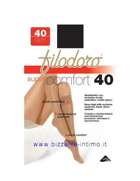 3 paia gambaletti Filodoro art Super Comfort 40