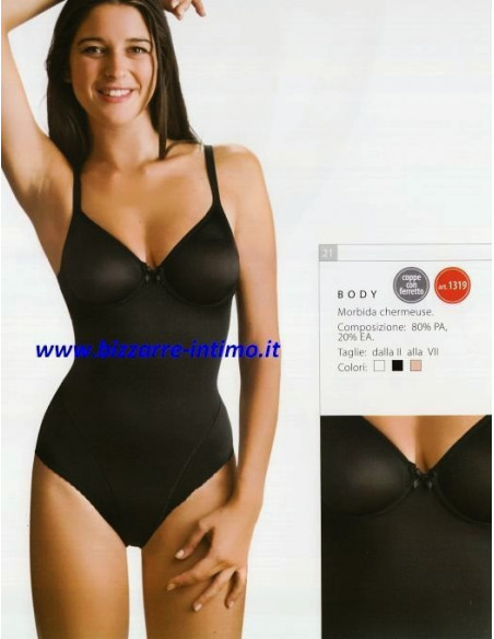 Body Rita art. 1319 microfibra Body Rita art. 1319 microfibra
