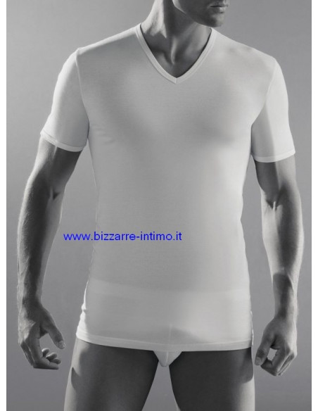 T-shirt uomo con scavo a V Cagi 5324 T-shirt uomo con scavo a V Cagi 5324