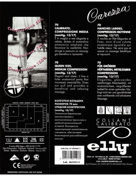 Relaxing tights Elly 70  2152 Calibrated