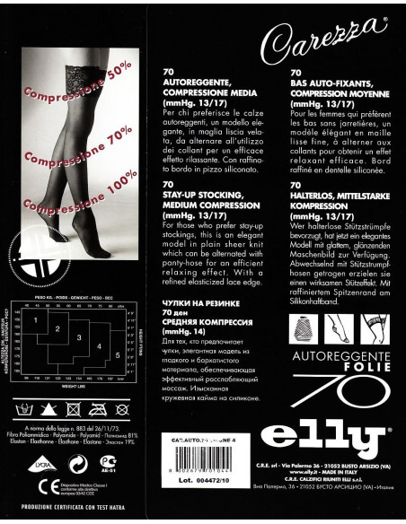Stay-up  stocking Elly 70  art CR2181