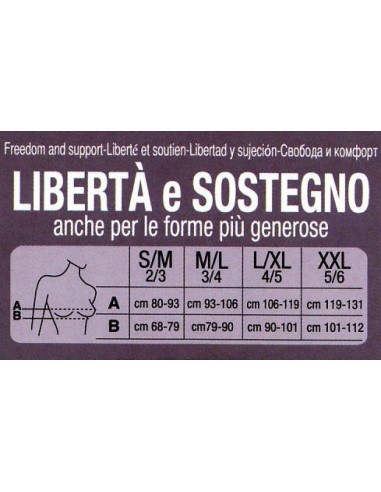 Reggiseno sportivo modellante in microfibra Intimidea 110590