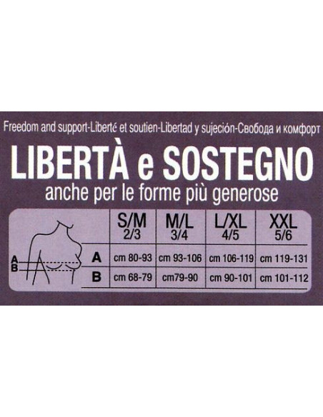 Reggiseno sportivo modellante in microfibra Intimidea 110590