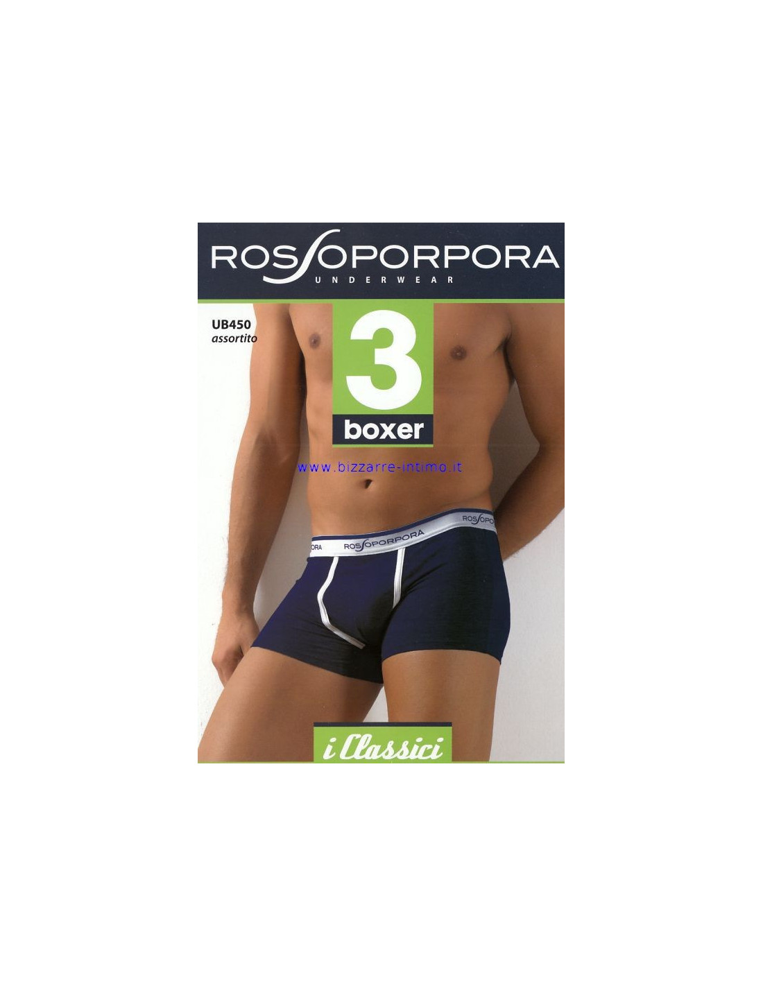 3 boxer Rosso Porpora UB450