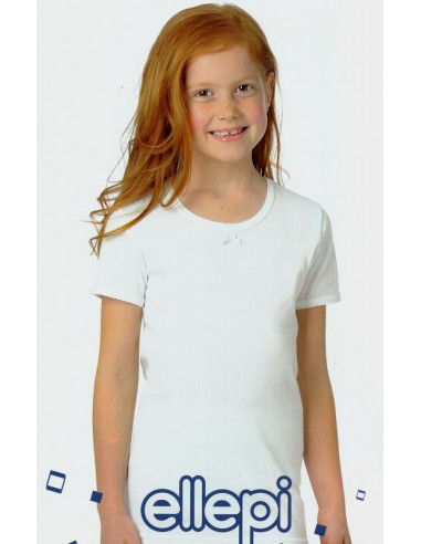 t-shirt intima Ellepi bambina in cotone caldo 651