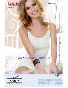 Camisole wool and silk Emmebivi 91401 2