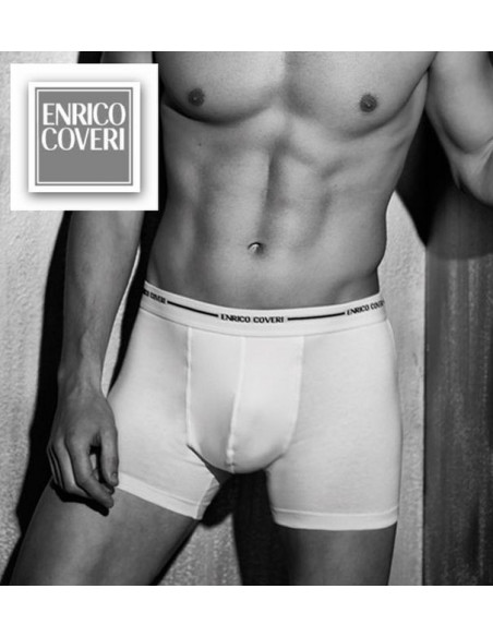 Men's stretch cotton boxer Enrico Coveri EB1000 Men's stretch cotton boxer Enrico Coveri EB1000